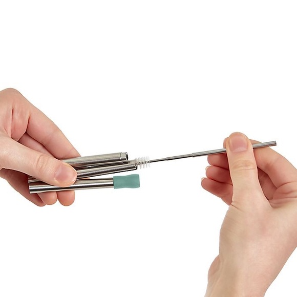 Collapsible Super Straw with Case - NIP - Picture 4 of 8